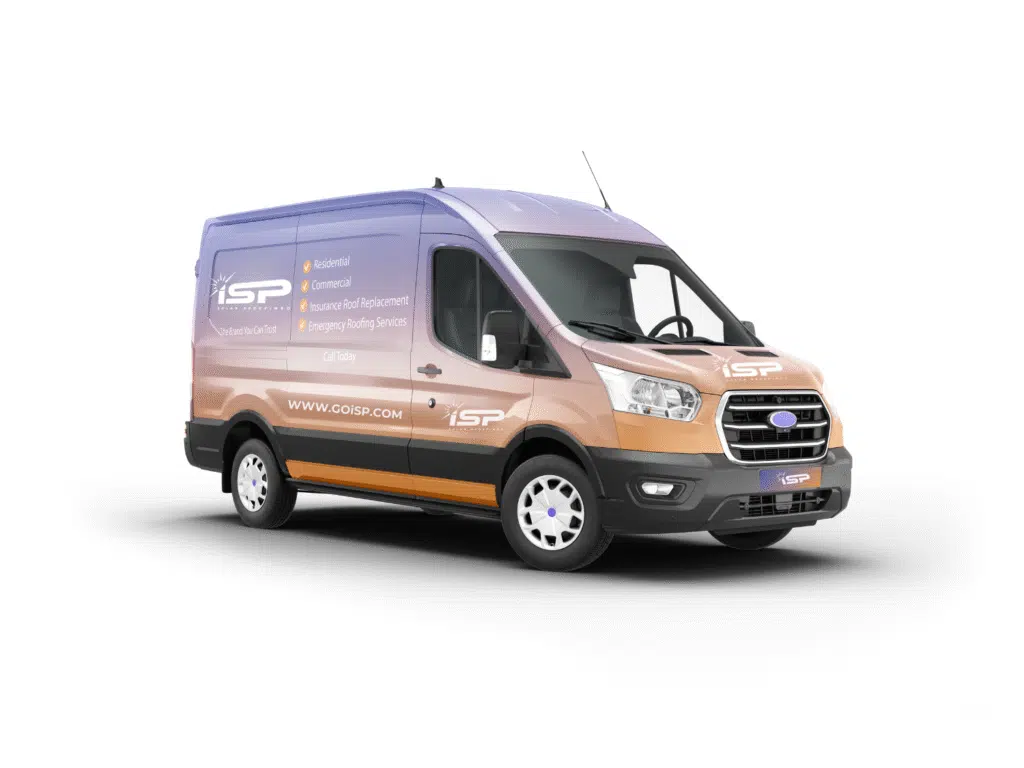 iSP Solar Service Van at an angle